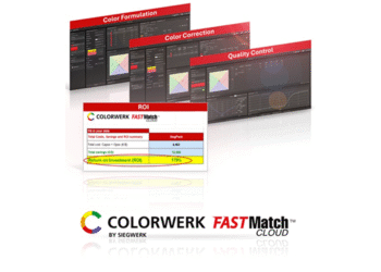 Siegwerk and X-Rite Pantone advance color management in label and packaging printing with COLORWERK FastMatch Cloud